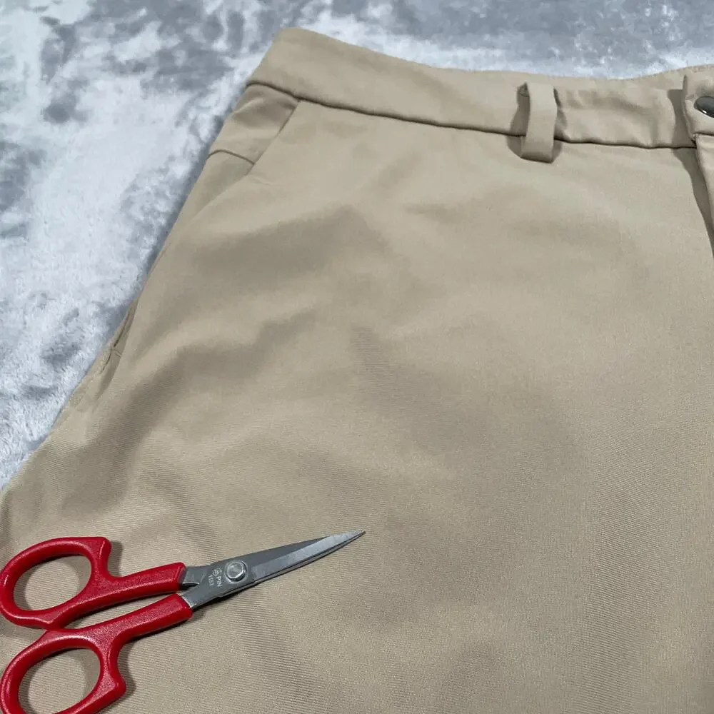 Lululemon Shorts Mens 38 Tan Chino Stretch Casual Basic Everyday Commuter - Picture 8 of 12